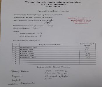 Wybory do Rady Samorządu Uczniowskiego zdjecie 5