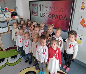 Święto Niepodległości w przedszkolu. zdjecie 8
