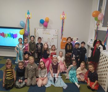 Bal karnawałowy w przedszkolu 2021r.